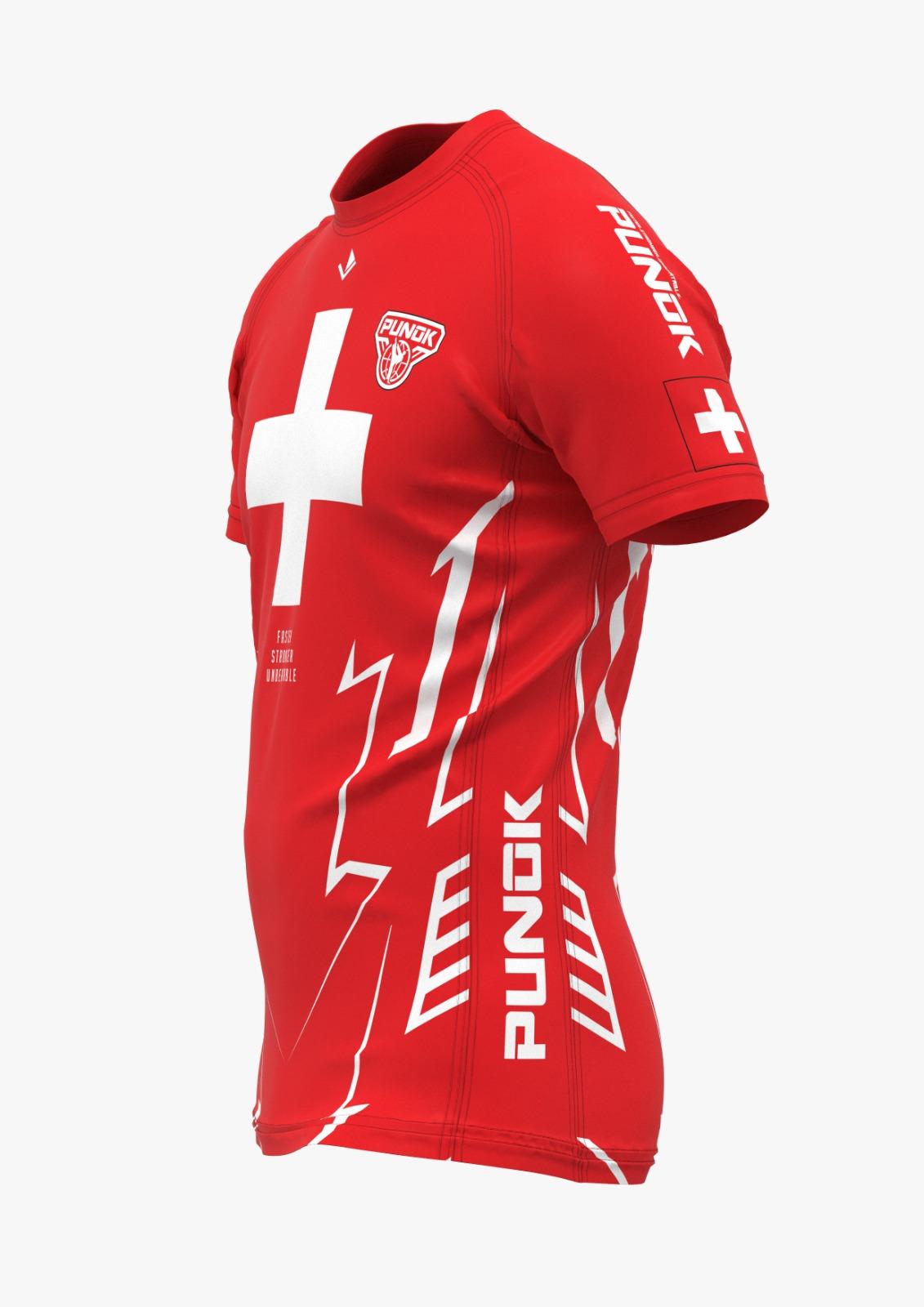 PUNOK Funktions-T-Shirt – Limited Edition Switzerland 🇨🇭