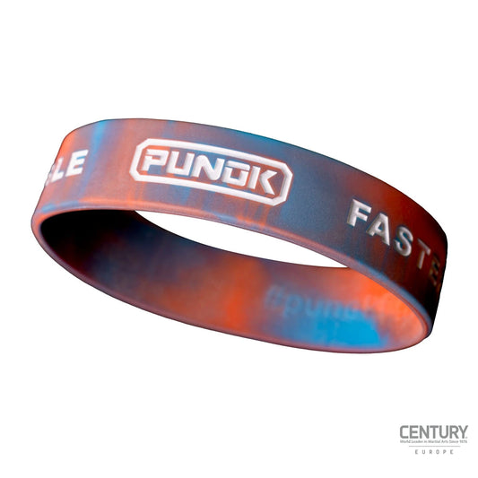 PUNOK Silikon-Armband rot/blau 19mm